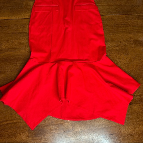 Chrissy Teigan X Revolve Medium Red Landon Dress Strapless NWT Sexy Hottie Date - Picture 9 of 12